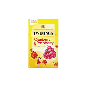 Twinings Cranberry and Raspberry Tea 40g